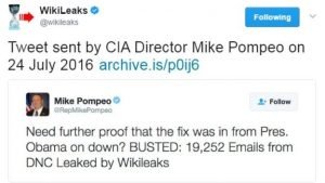 The CIA is a fan when it suits them