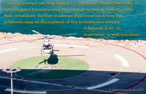 Helicopter scandals, perks & privileges should face ICAC